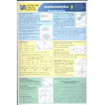 Nowik Matematyka, Podręczne tablice szkolne - część 2 planometria, stereometria, trygonometria, analiza c.d., liceum i technikum - Jerzy Nowik - Podręczniki dla liceum - miniaturka - grafika 2
