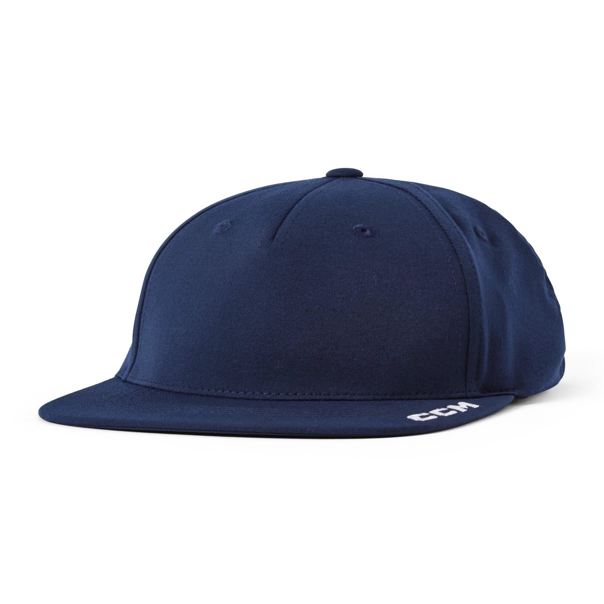 Męska czapka z daszkiem CCM Team Flatbrim Navy