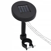 Girlandy - Girlanda świetlna VidaXL 600 cm solarne biały - miniaturka - grafika 1