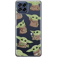 Etui i futerały do telefonów - ERT GROUP etui na telefon Samsung M53 5G, case oryginalny i oficjalnie licencjonowany przez Star Wars, wzór Baby Yoda 029, optymalnie dopasowane, plecki z TPU częściowo przeźroczyste - miniaturka - grafika 1