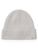 Czapki damskie - Tommy Hilfiger Czapka Th Cashmere AW0AW17772 Szary - miniaturka - grafika 1