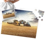 Puzzle - PUZZLE - TRAKTOR CIĄGNIK WZORY DLA MAŁYCH ROLNIKÓW 24el + WORECZEK - miniaturka - grafika 1