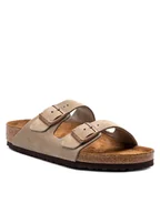 Klapki i japonki męskie - Birkenstock Klapki Arizona Bs 0951301 Szary - miniaturka - grafika 1