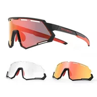 Okulary sportowe - Okulary Rowerowe Fotochromowe + Polaryzacyjne Rockbros Sp246 - miniaturka - grafika 1