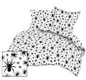 Pościel - pościel bawełna lux 200x220 + 2 poszewka B 204 pająki - miniaturka - grafika 1