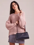 Torebki damskie - Podłużna torebka damska z zewnętrznymi kieszeniami Rovicky - miniaturka - grafika 1