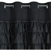 Zasłony - Zasłona EUROFIRANY Sami 140 x 250 cm Czarny - miniaturka - grafika 1
