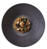 Talerze - Revol Talerz głeboki 24cm ARBORESCENCE czarny Liquorice - miniaturka - grafika 1