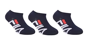 Fila Niewidoczne skarpety dla dzieci i chłopców, granatowe, 27-30, Granatowy, 27-30 - Skarpetki damskie - miniaturka - grafika 1