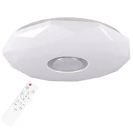 Lampy ścienne - Polux Plafon śr 39cm DIAMOND 24W 2040lm z pilotem 313492 SANICO 313492 - miniaturka - grafika 1