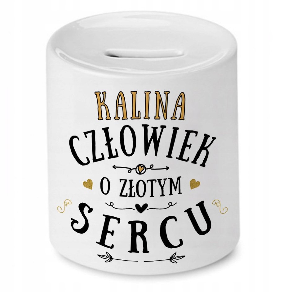 Kubek Pomarańczowy dla Skarbnika Na Prezent z Nadrukiem ze Zdjęciem + Opakowanie na prezent (wzór 01)