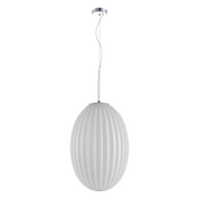 Lampy sufitowe - Lampa wisząca BRAGA WHITE 1xE27 - miniaturka - grafika 1