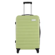 Walizki - Walizka kabinowa podróżna na kółkach w paski 24" - oliwkowy Semi Line - miniaturka - grafika 1