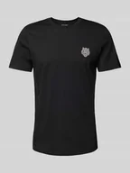 Koszulki męskie - T-shirt z nadrukiem z motywem i logo - miniaturka - grafika 1