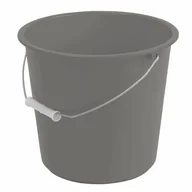Inne artykuły do sprzątania - Wiadro domowe 5 l SIMI szary - miniaturka - grafika 1