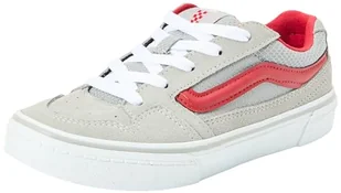 Vans Caldrone, Kapcie, Zamsz/Mesh Charcoal/Red, 22 EU, Suede Mesh Charcoal Red, 22 EU - Kapcie damskie - miniaturka - grafika 1