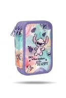 Piórniki - Piórnik potrójny z wyposażeniem Jumper 3 Disney Fashion Stitch pastel - miniaturka - grafika 1
