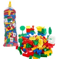 Klocki - Tradycyjne Klocki konstrukcyjne Hemar 60-80 elementów - miniaturka - grafika 1