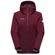 Kurtki i kamizelki sportowe damskie - Kurtka damska Mammut Linard Light HS Hooded Jacket Women Rozmiar: L / Kolor: fioletowy - miniaturka - grafika 1