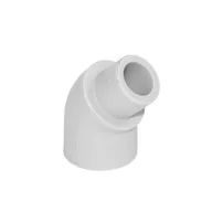 Akcesoria hydrauliczne - Kolano PP nyplowe 45st 32mm Onnline - miniaturka - grafika 1