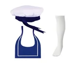 Dodatki do strojów karnawałowych - ZESTAW MARYNARZ 3el - miniaturka - grafika 1