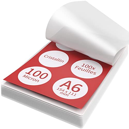 ACROPAQ 100 woreczków do laminowania A6 100 mikronów