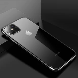 Clear Color case żelowy pokrowiec etui z metaliczną ramką Samsung Galaxy A52s 5G / A52 5G / A52 4G czarny - Etui i futerały do telefonów - miniaturka - grafika 9