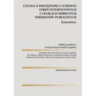 Prawo - Ustawa o dostępności cyfrowej stron internetowych i aplikacji mobilnych podmiotów publicznych Komen Praca zbiorowa - miniaturka - grafika 1