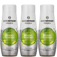 Syropy i koncentraty owocowe - 3x SYROP SODASTREAM CYTRYNA LIMONKA ZERO BEZ CUKRU KONCENTRAT DO WODY - miniaturka - grafika 1