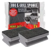 Ściereczki, gąbki, czyściki - Gąbka Do Czyszczenia Grilla Rusztu Zestaw 2 Szt - miniaturka - grafika 1