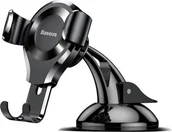 Uchwyty samochodowe do telefonów - Baseus Uchwyt grawitacyjny, samochodowy Baseus SUYL-XP01 kolor czarny - miniaturka - grafika 1