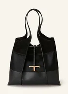 Torebki damskie - Tod's Torba Shopper schwarz - miniaturka - grafika 1