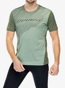 Koszulka biegowa Dynafit Alpine 2 S/S Tee - sage - Koszulki sportowe męskie - miniaturka - grafika 1