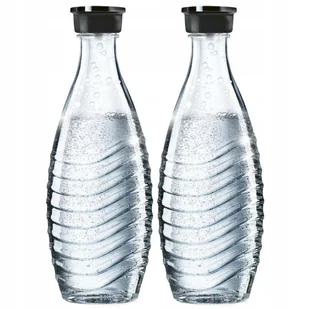Szklana Karafka Butelka 0,6L Do SodaStream 2 Szt. - Saturatory - miniaturka - grafika 1