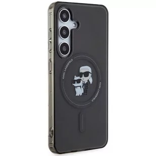 Karl Lagerfeld KLHMS24SHGKCNOK S24 S921 czarny/black hardcase IML Karl&Choupette MagSafe - Etui i futerały do telefonów - miniaturka - grafika 4
