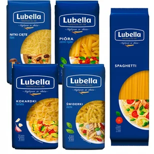 Lubella Mix 5 rodzai makaronów 400 g x 5 sztuk - Makaron - miniaturka - grafika 1