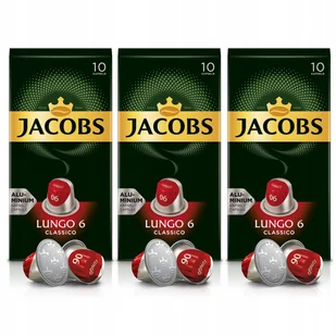 Kapsułki do Nespresso Jacobs Lungo 6 Classico 30 szt. - Kawa w kapsułkach i saszetkach - miniaturka - grafika 1