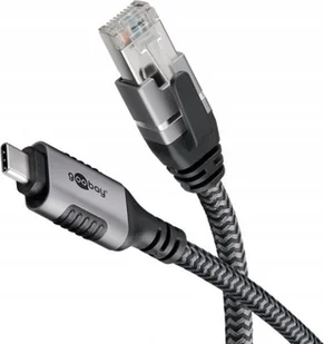 Adapter AV Goobay Goobay 70697 zmieniacz płci / kabli USB C RJ-45 Czarny, Srebrny - Złącza, przejściówki, adaptery Adapter AV Goobay Goobay 70697 zmieniacz płci / kabli USB C RJ-45 Czarny, Srebrny - Złącza, przejściówki, adaptery - miniaturka - grafika 1