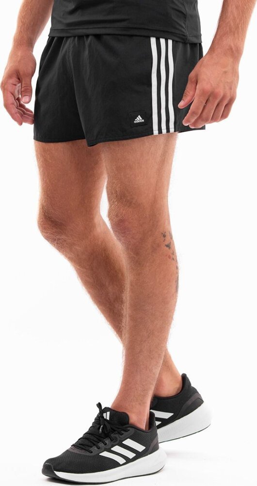 Adidas Spodenki szorty kąpielowe męskie adidas 3-Stripes CLX czarne HT4367 S