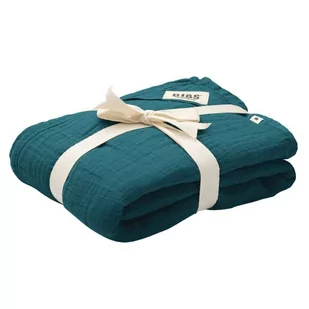 BIBS Kocyk letni 100% GOTS organic cotton 120 x 120 Forest Lake - Śliniaki i fartuszki - miniaturka - grafika 1