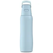 Butelki filtrujące - Butelka filtrująca DAFI Doda Solid Steel Cold 500 ml Dove Blue - miniaturka - grafika 1