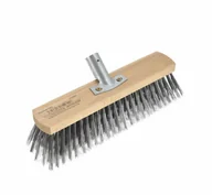 Miotły, szufle, mopy - AW Tools, Szczotka druciana do bruku, 30cm - miniaturka - grafika 1