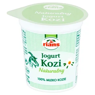 Rians - Jogurt kozi naturalny - Kefiry, jogurty, maślanki - miniaturka - grafika 1