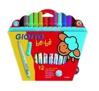 Giotto Flamastry BeBe 12 kolorów Fila - Przybory szkolne - miniaturka - grafika 3