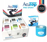 Akcesoria do rehabilitacji - ZESTAW 6 ROLEK ACUTOP PRO SPORT KINESIOLOGY TAPE - WZMOCNIONE PLASTRY - miniaturka - grafika 1