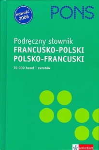 Podręczny słownik francusko-polski/polsko-francuski - Książki do nauki języka francuskiego - miniaturka - grafika 1