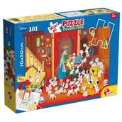 Puzzle - Liscianigiochi Maxi Puzzle dwustronne 31573 - 101 dalmatyńczyków, 60el. - miniaturka - grafika 1