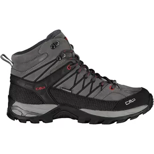 CMP Trekkingi Rigel Mid Trekking Shoe Wp 3Q12947 Szary - Buty trekkingowe męskie - miniaturka - grafika 1