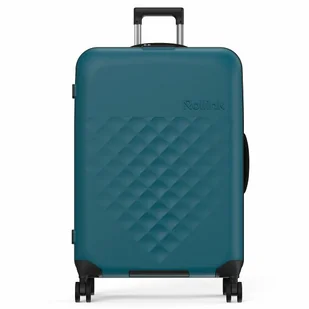 Rollink Vega 360 wózek składany na 4 kołach L 76 cm deep lagoon - Walizki - miniaturka - grafika 1