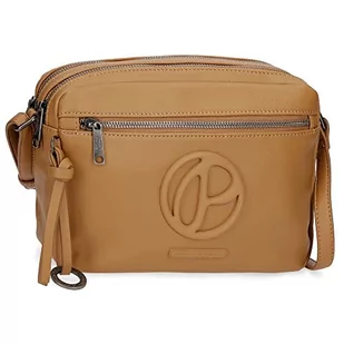 Pepe Jeans Torba Mara, Musztarda, podwójny pasek - Paski - miniaturka - grafika 1